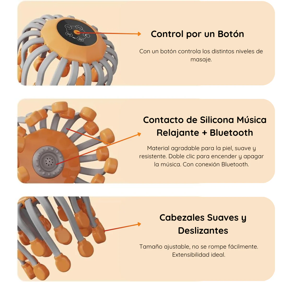 Masajeador de Cabeza